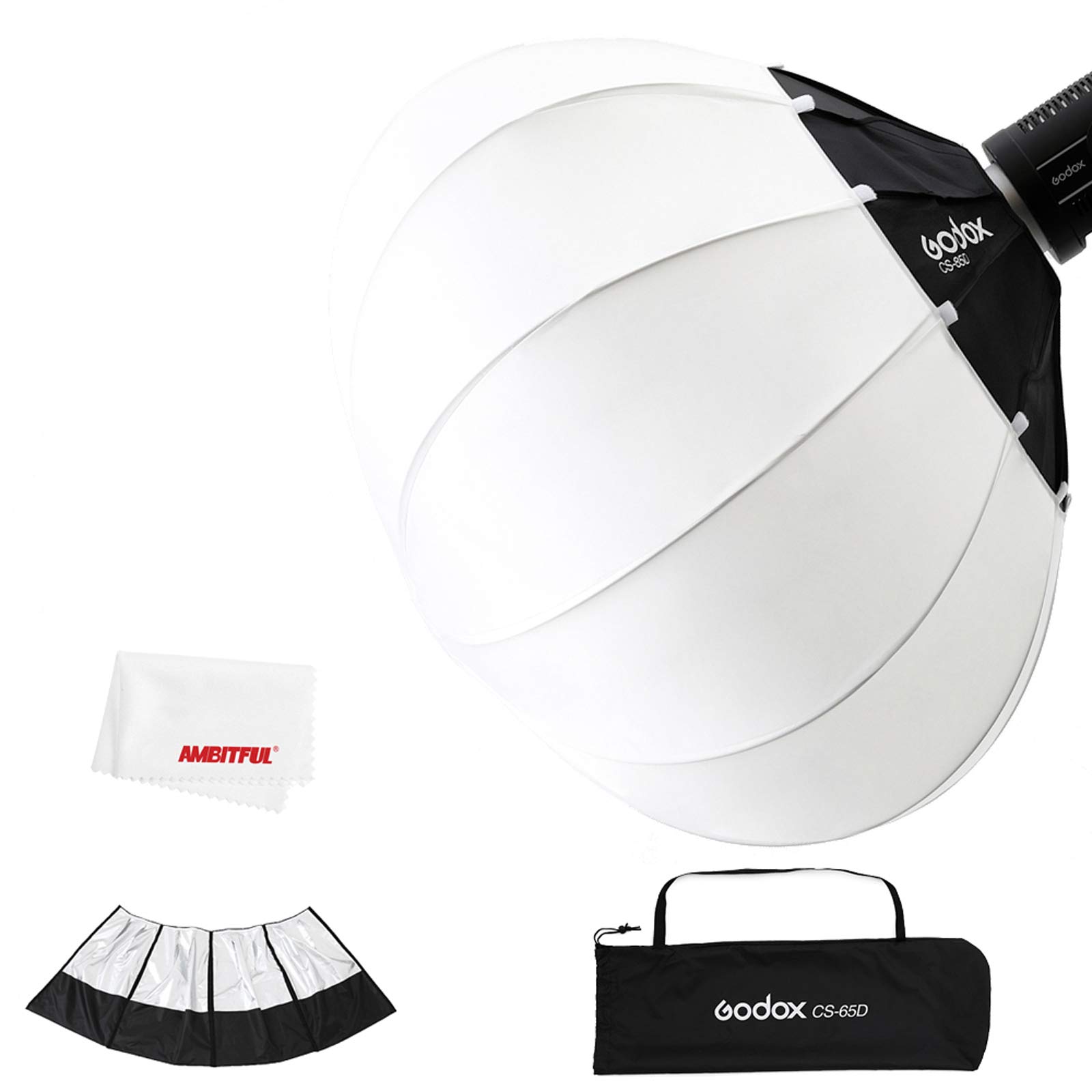 Amazon | Godox CS-65D ソフトボックス 65cmランタン折りたたみ